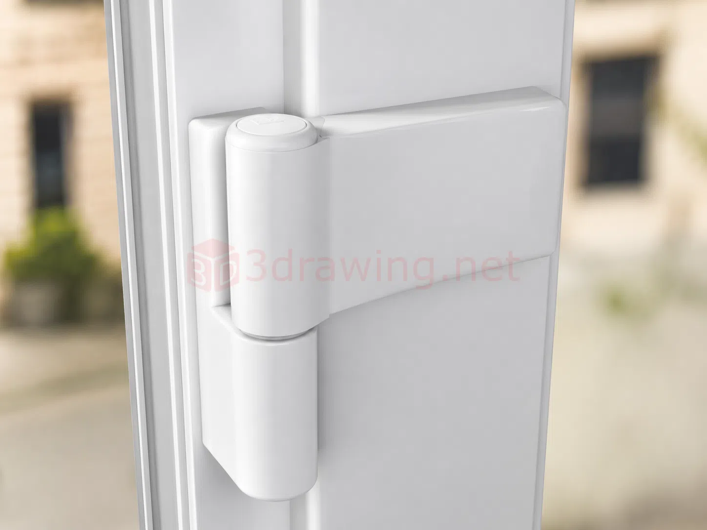 Zamak Döküm 3D Ayarlı Kapı Menteşesi PVC kapı sistemleri için ağır hizmet şartlarına uygun, Zamak malzemeden üretilen, üç eksende ayarlanabilir (3D) menteşe tasarımı ve Solidworks ile teknik detaylandırma çalışması.