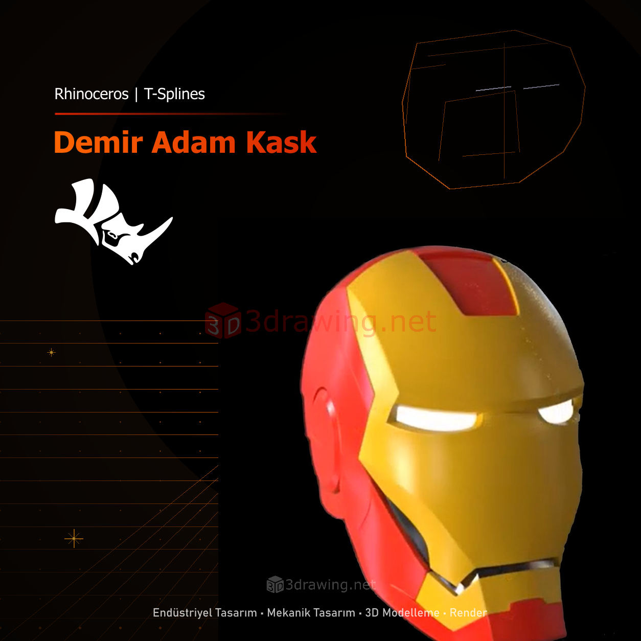 Rhino Demir Adam Kask