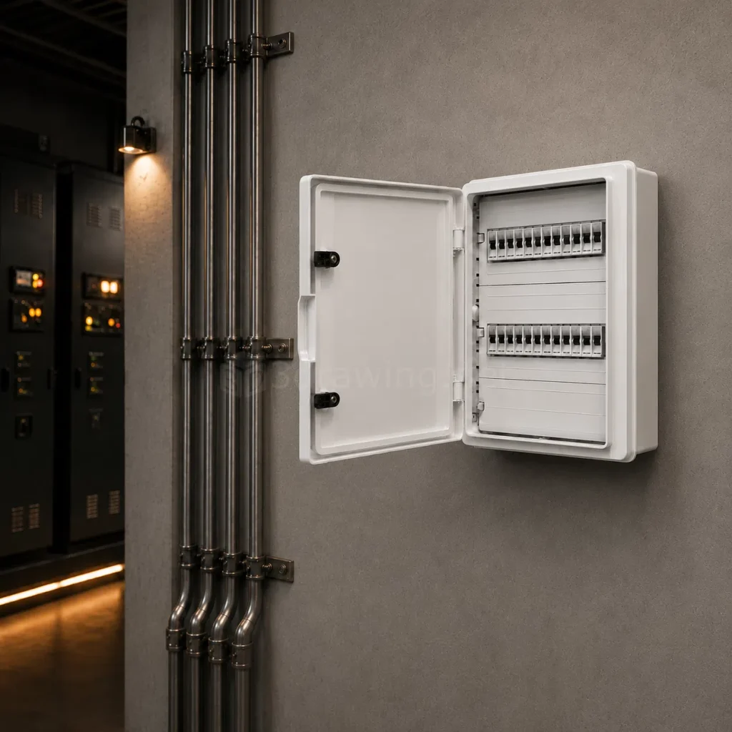 Elektrik dağıtım panosu ve sigorta kutusu tasarımı