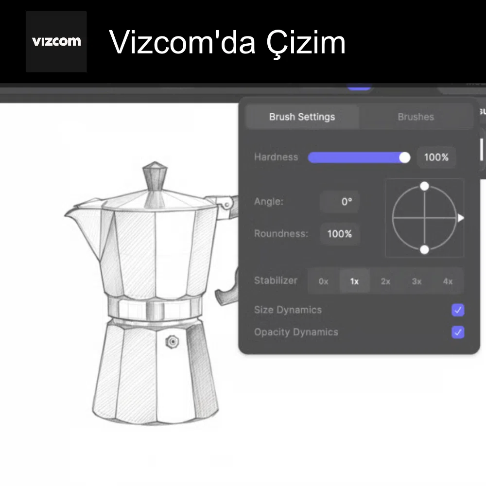 Vizcom’da Çizim Yapmak